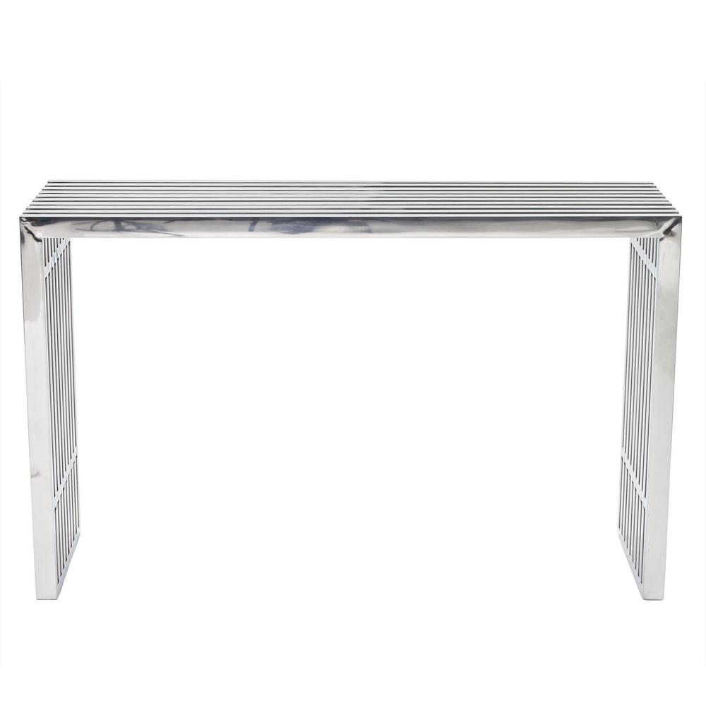 Gridiron Console Table