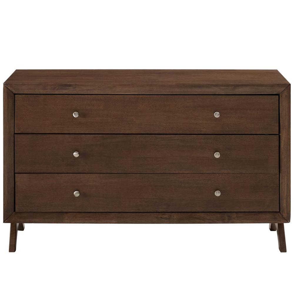 Providence Three-Drawer Dresser or Stand - Walnut MOD-6059-WAL