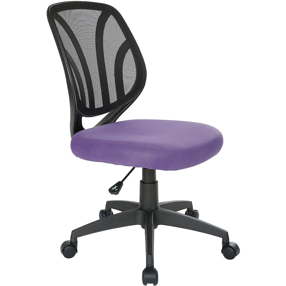 Screen Back Armless Task Chair