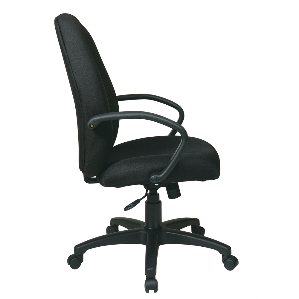 Executive High Back Managers Chair with Fabric Back