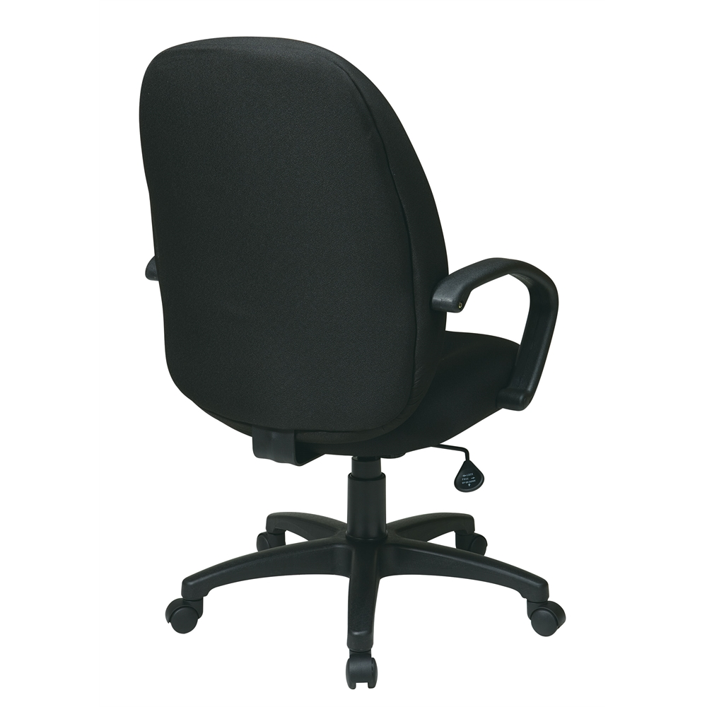 Executive High Back Managers Chair with Fabric Back