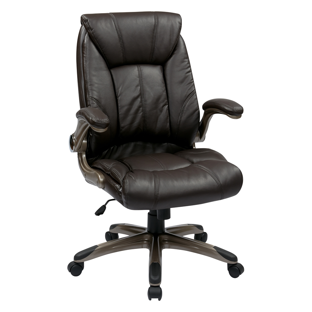 Faux Leather Mid Back Managers Chair