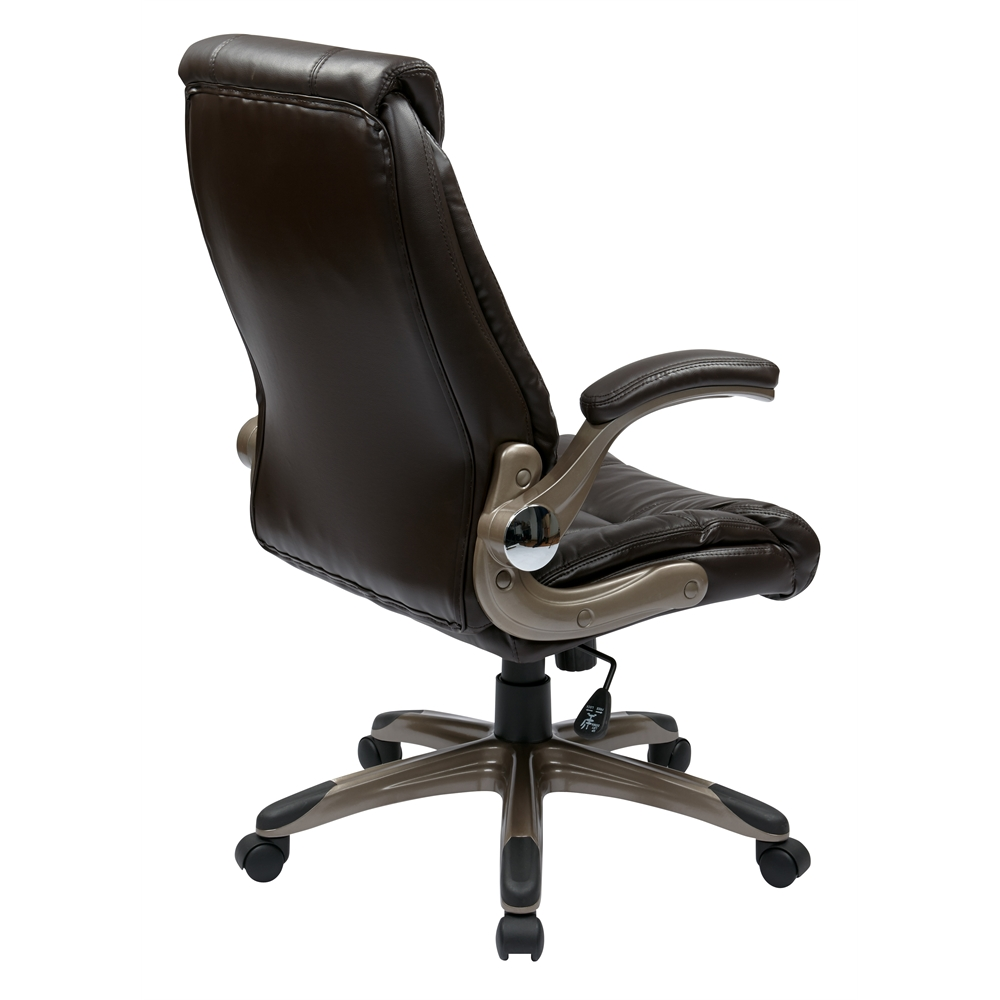 Faux Leather Mid Back Managers Chair