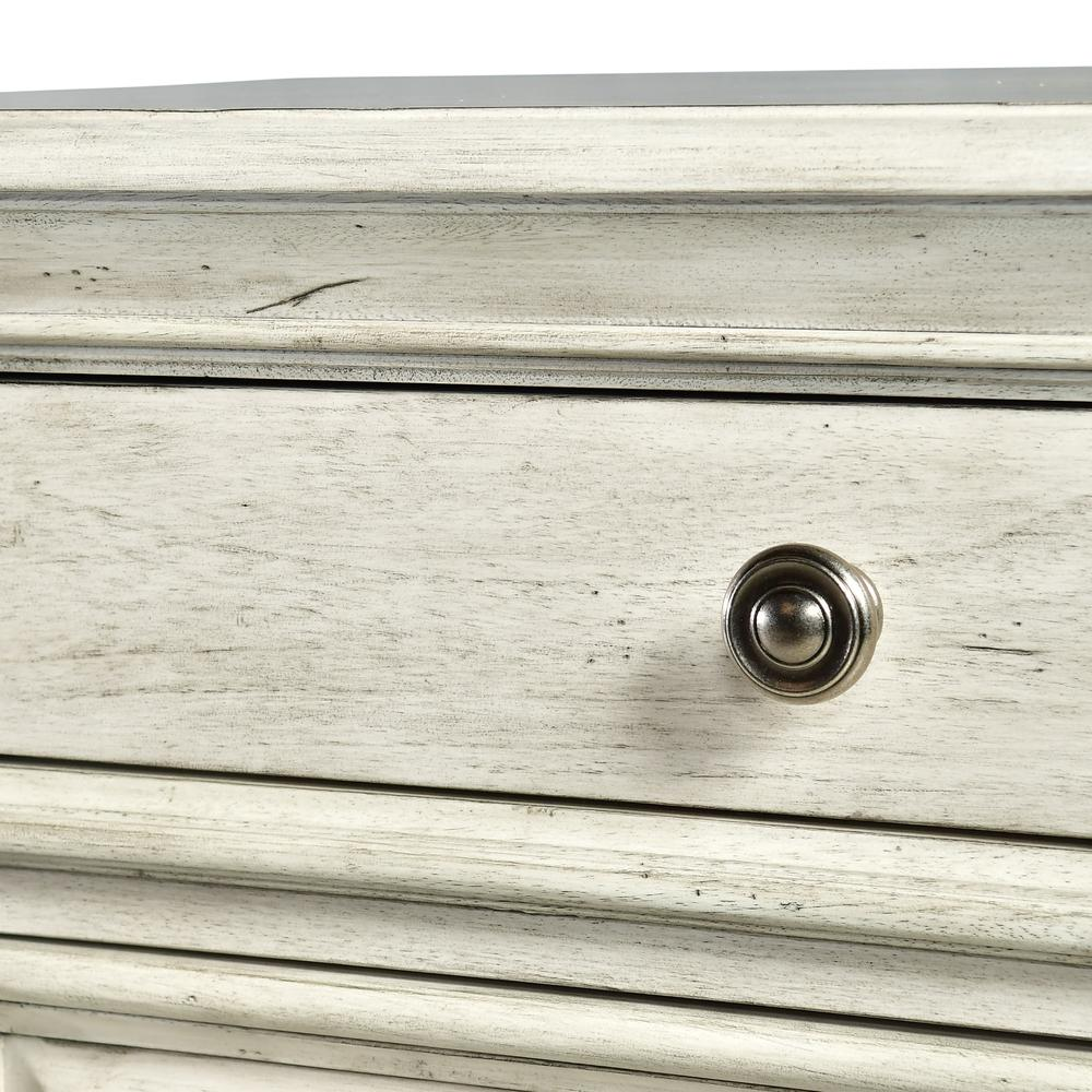 Highland Park Dresser and Mirror - Rustic Ivory