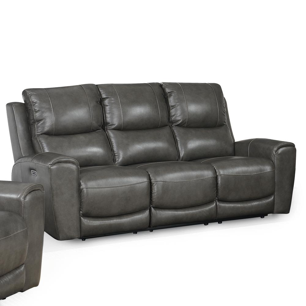 Laurel Power Reclining Sofa - Grey