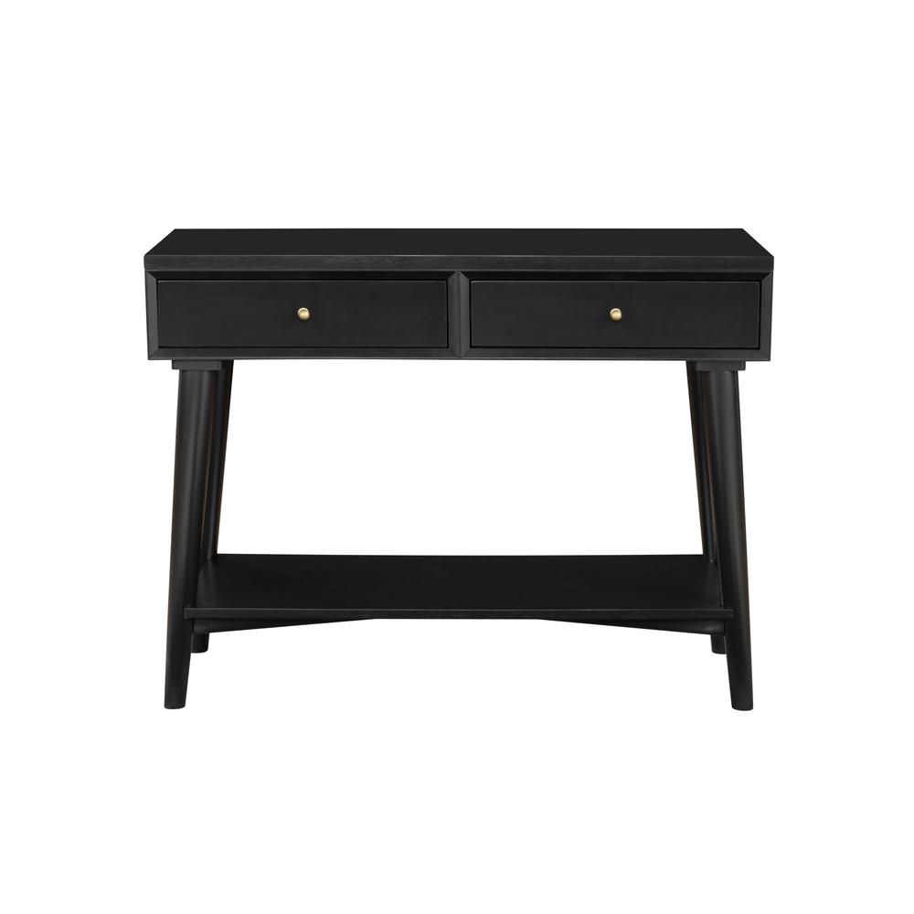 Flynn Console Table, Black