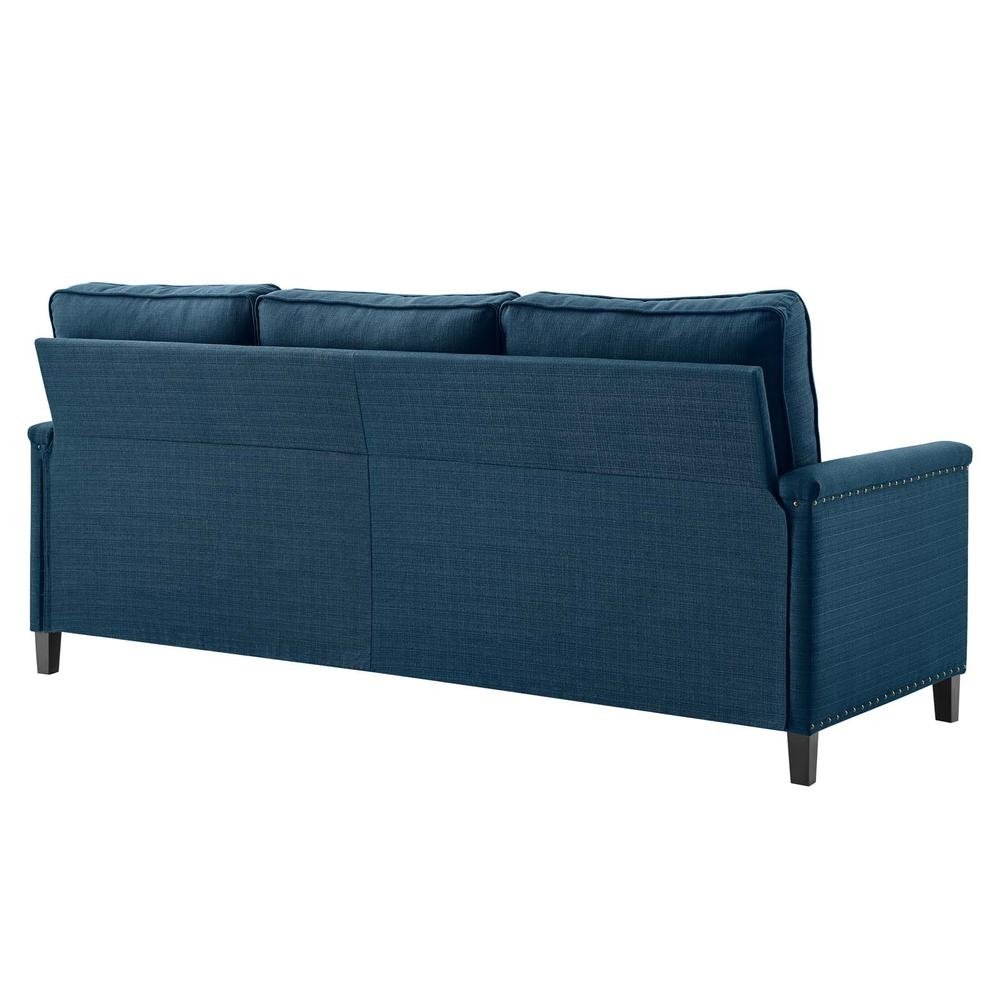 Ashton Upholstered Fabric Sofa - Azure EEI-4982-AZU - The Room Store