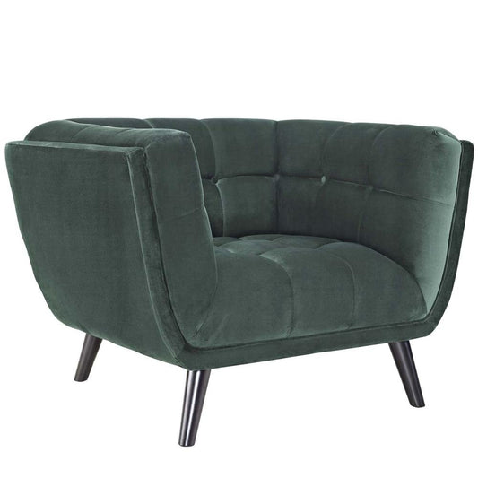 Bestow Velvet Armchair - The Room Store