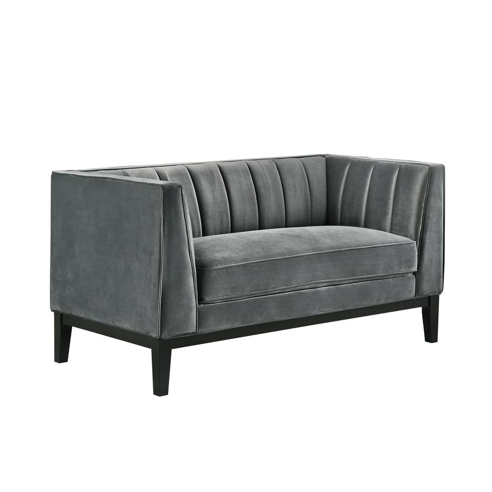 Calabasas Loveseat in Light Grey - The Room Store