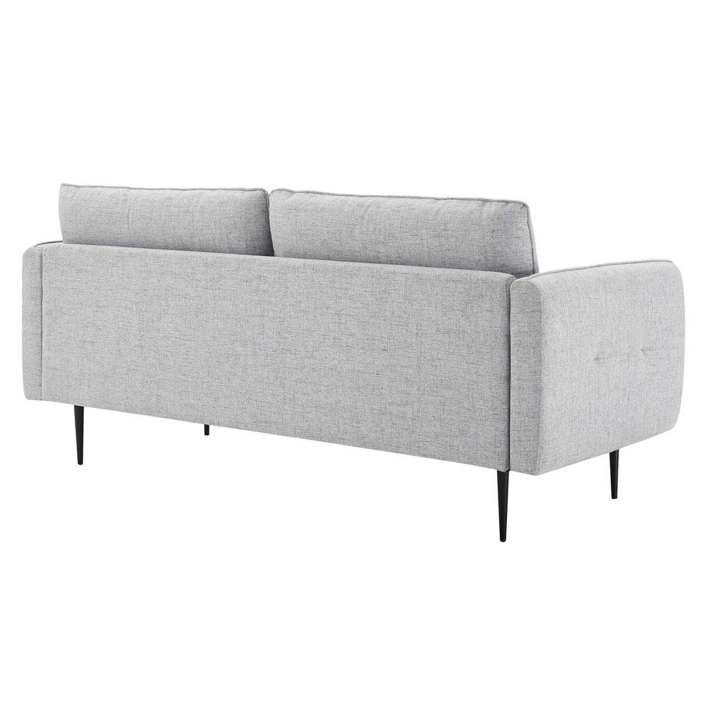 Cameron Tufted Fabric Sofa - Light Gray EEI-4451-LGR - The Room Store