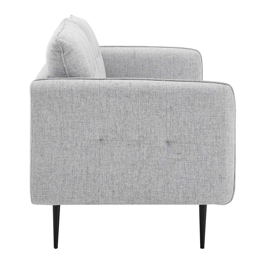 Cameron Tufted Fabric Sofa - Light Gray EEI-4451-LGR - The Room Store