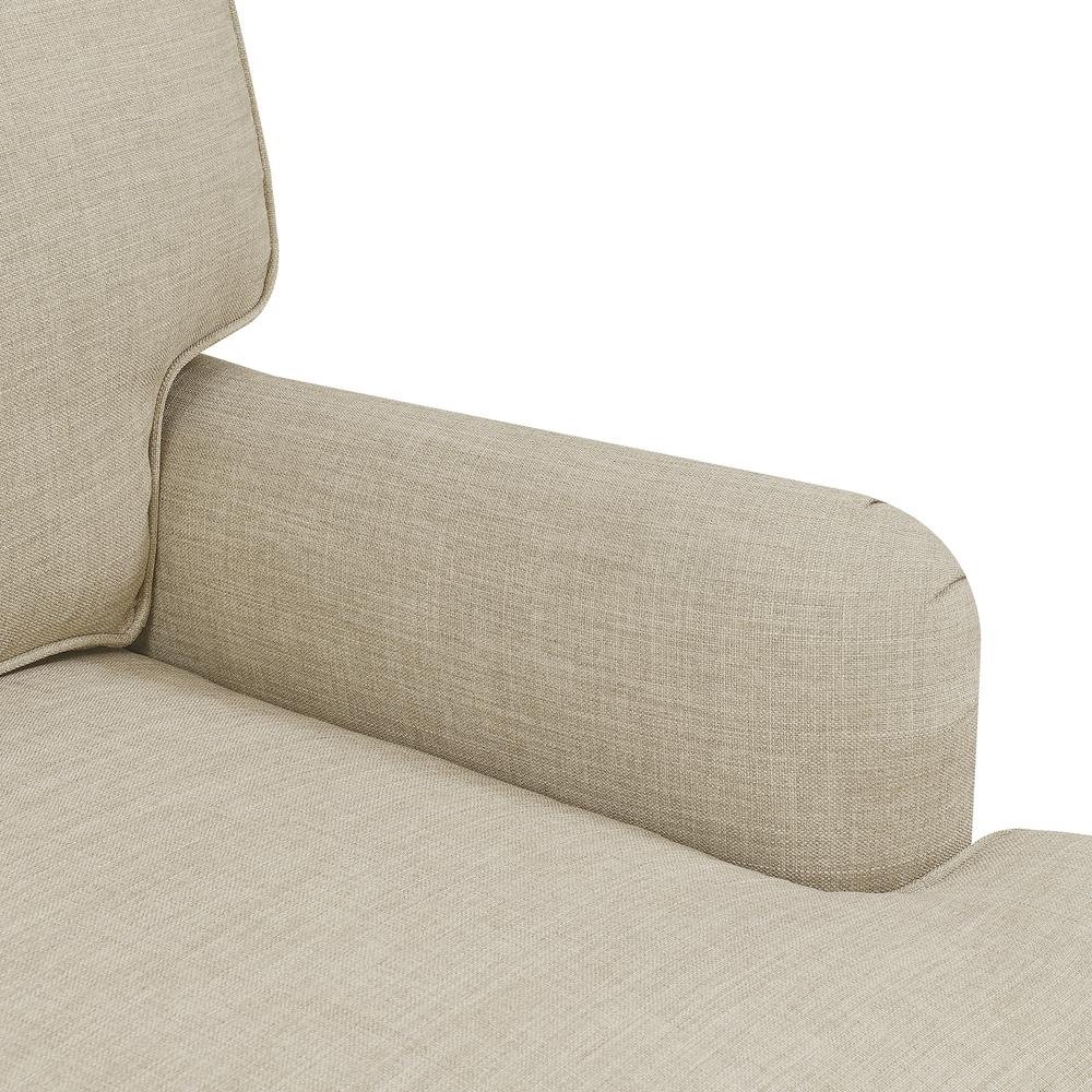 Cassandra Loveseat in Natural - The Room Store