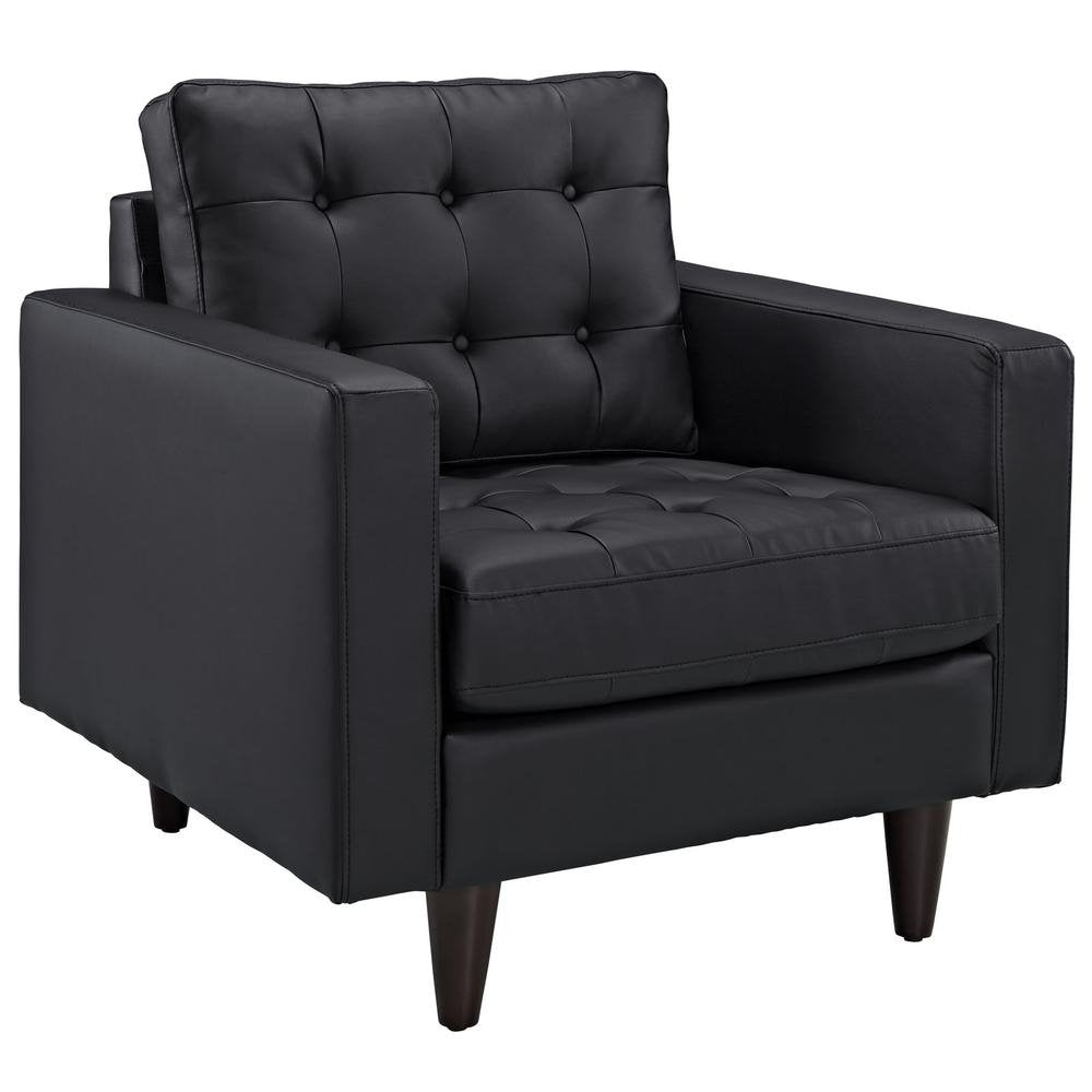 Empress Bonded Leather Armchair - The Room Store